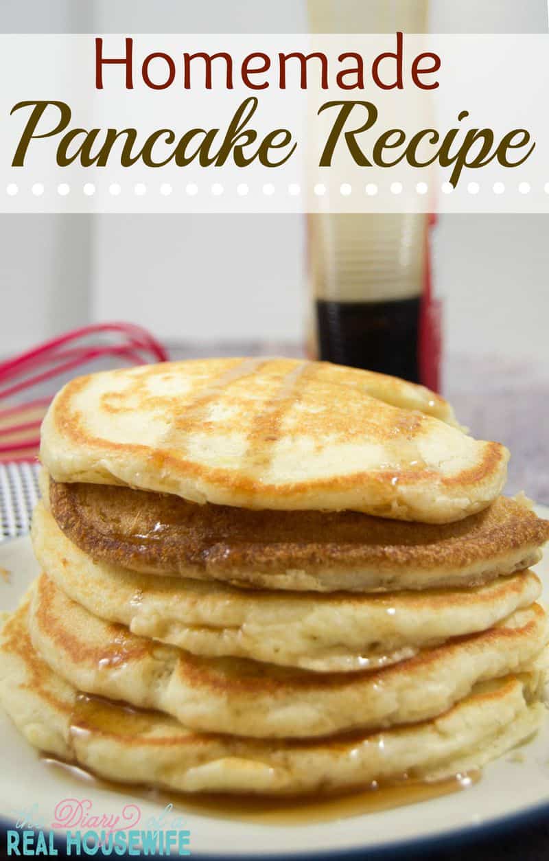 Pancake Recipe - The Diary of a Real Housewife