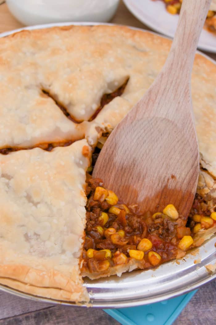 Taco Pot Pie - The Diary of a Real Housewife