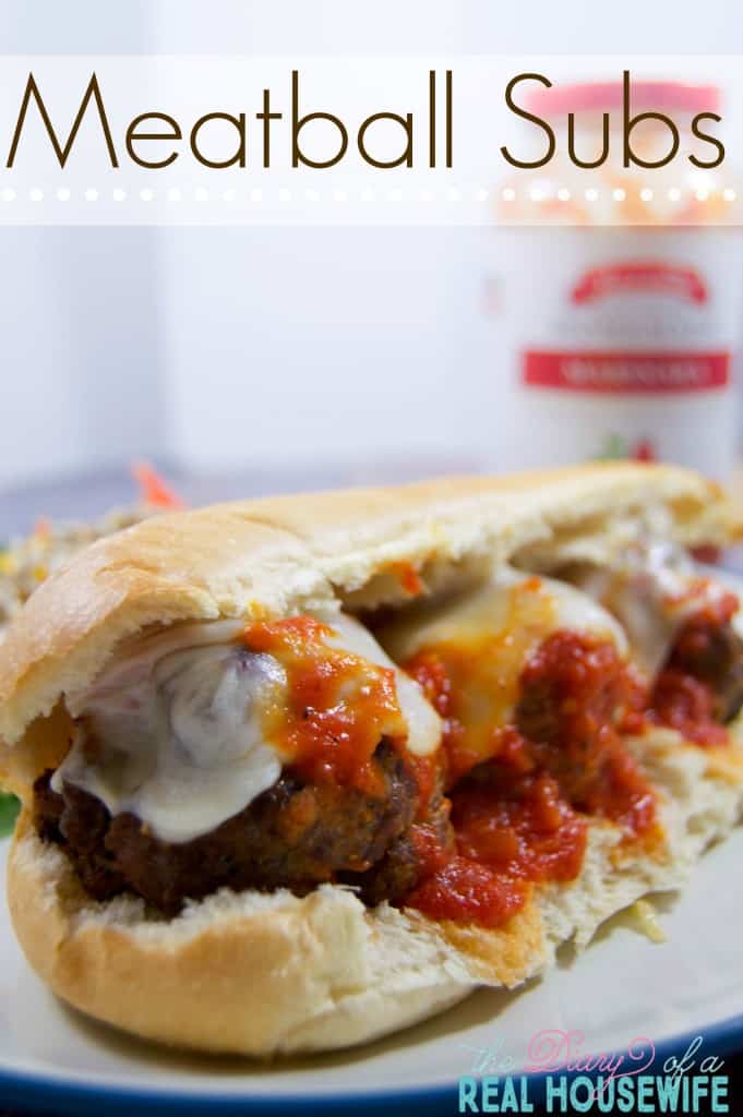 Meatball Subs • The Diary of a Real Housewife