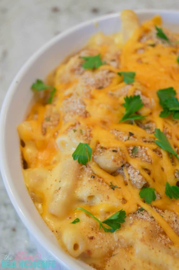 Creamy Mac and Cheese Casserole - The Diary of a Real Housewife