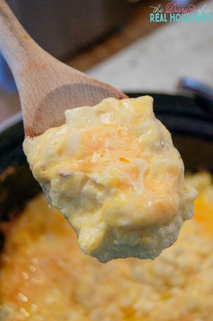 Easy Slow Cooker Cheesy Potato Casserole. I LOVED this recipe.